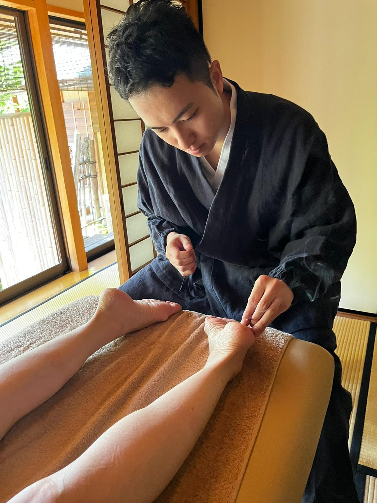 Manuele therapie sessie bij AlterPhysio kliniek in Amsterdam